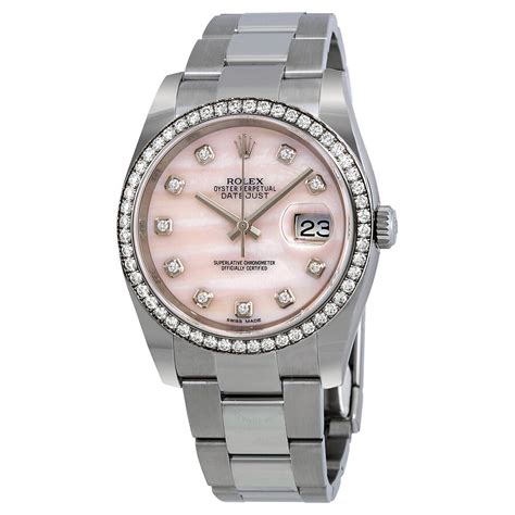 ladies rolex datejust pearl face|rolex datejust price chart.